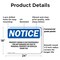 Signmission Property Owner Is Not Responsible For Any, 24 in W x Rectangle, Plastic OS-2PACK-NS-P-1824-L-17900 - alternate 7